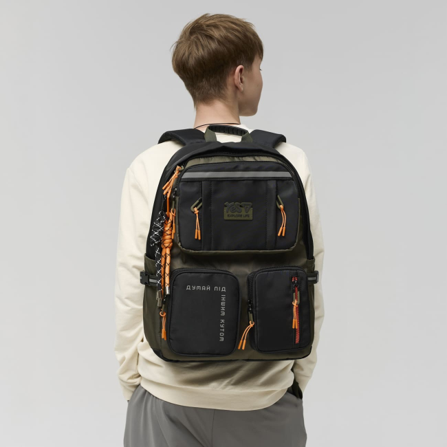 Рюкзаки и сумки - ​Рюкзак Yes T-107L Windsor Green (550351)#9