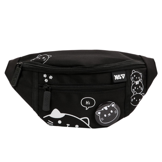 Рюкзаки та сумки - Сумка на пояс Yes SP-36 Black Cat (550553)#2