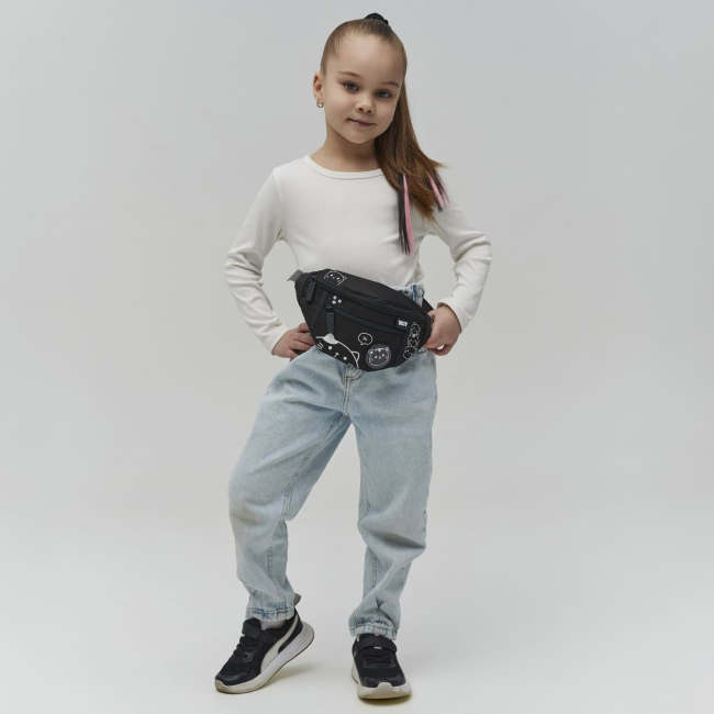 Рюкзаки та сумки - Сумка на пояс Yes SP-36 Black Cat (550553)#8