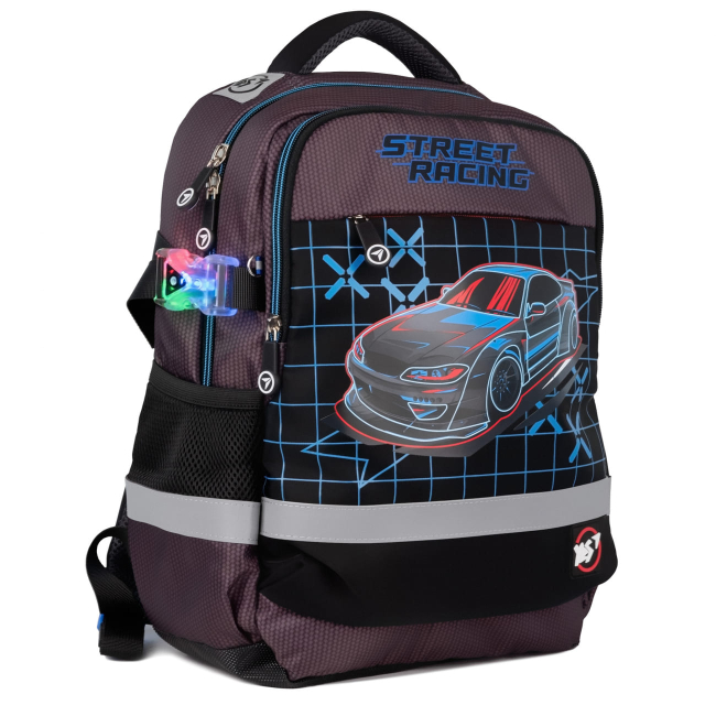 Рюкзаки и сумки - ​Рюкзак YES S-52 Ergo Street Racing (559569)#2