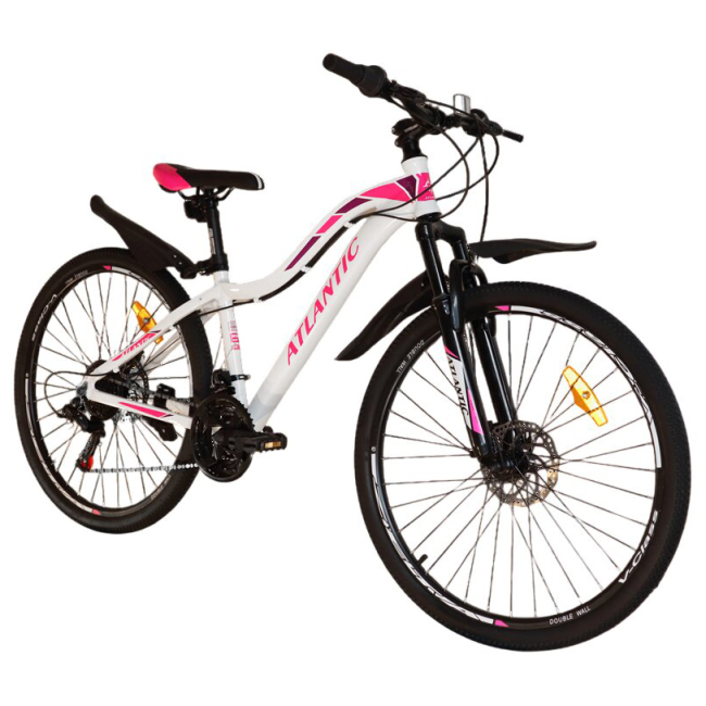 Велосипеды - Велосипед Atlantic Dream NX 26'' XS/14'' White/Purple (5060948060783)#2