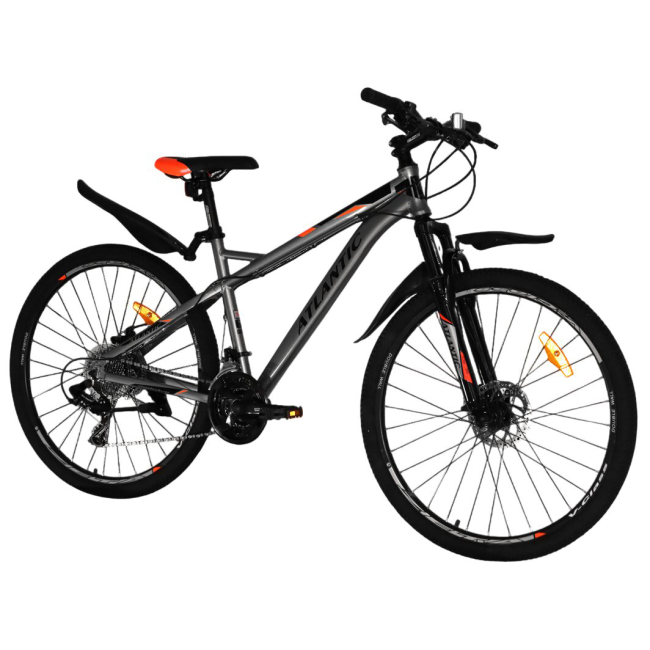Велосипеды - Велосипед Atlantic Rekon DX 26'' XS/14'' Grey/Orange (5060948060806)#2