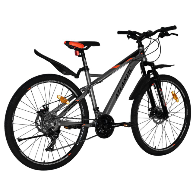 Велосипеды - Велосипед Atlantic Rekon DX 26'' XS/14'' Grey/Orange (5060948060806)#3