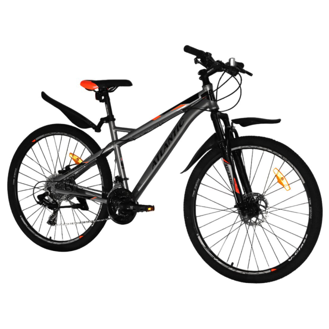 Велосипеды - Велосипед Atlantic Rekon DX 27.5'' M/17'' Grey/Orange (5060948060813)#2