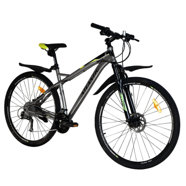 Велосипеды - Велосипед Atlantic Rekon FX 27.5'' M/17'' Grey/Lime (5060948060868)#2