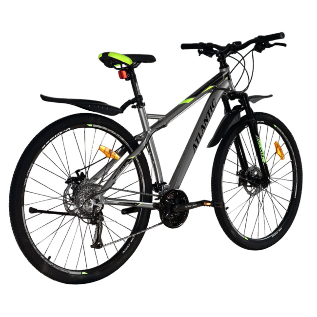 Велосипеды - Велосипед Atlantic Rekon FX 27.5'' M/17'' Grey/Lime (5060948060868)#3