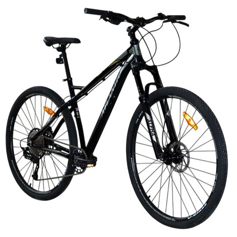 Велосипеды - Велосипед Atlantic Rekon RX Air 27.5'' M/17'' Black/Gold (5060948060967)#2