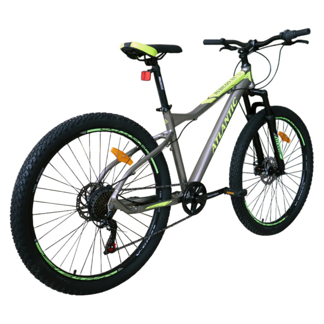 Велосипеды - Велосипед Atlantic Rubicon NX 27.5'' M/17'' Grey/Lime (5060948062459)#3