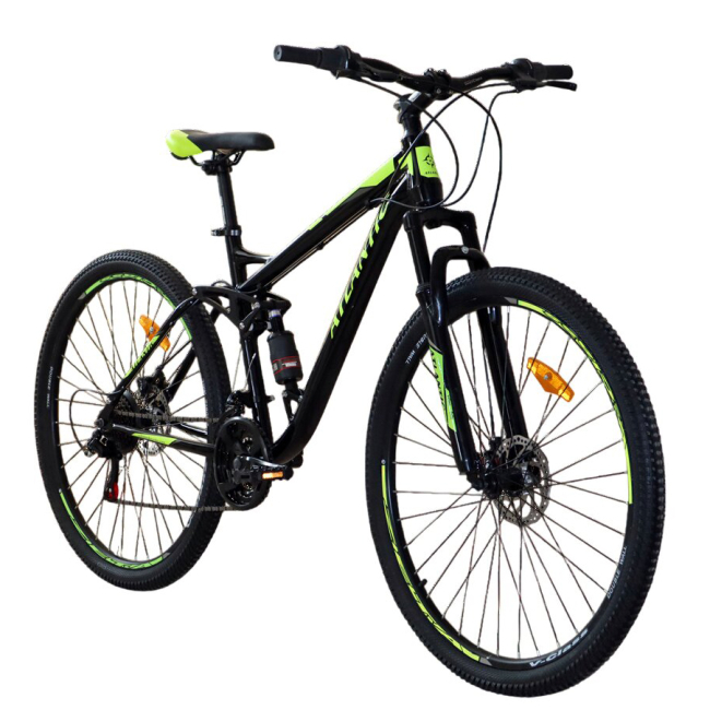 Велосипеды - Велосипед Atlantic Arkon NX 29'' L/19'' Black/Lime (5060948062855)#2