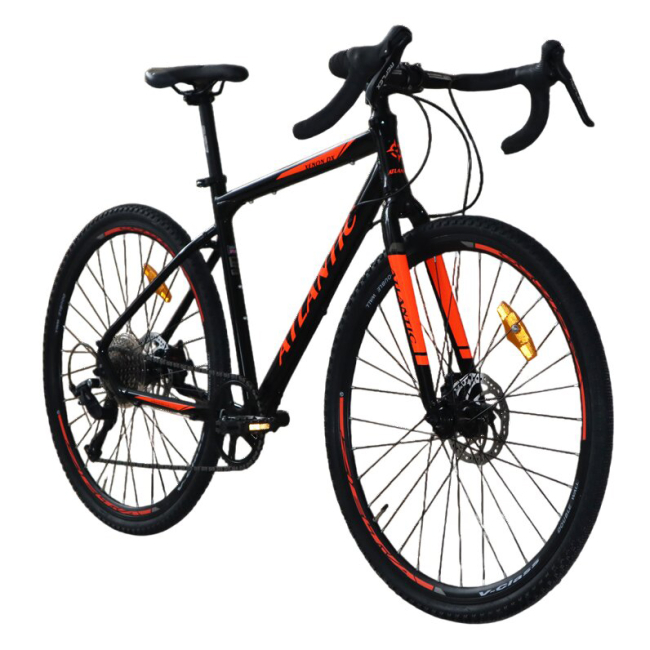 Велосипеды - Велосипед Atlantic Xenon DX 28'' M/19'' Black/Orange (5060948062268)#2