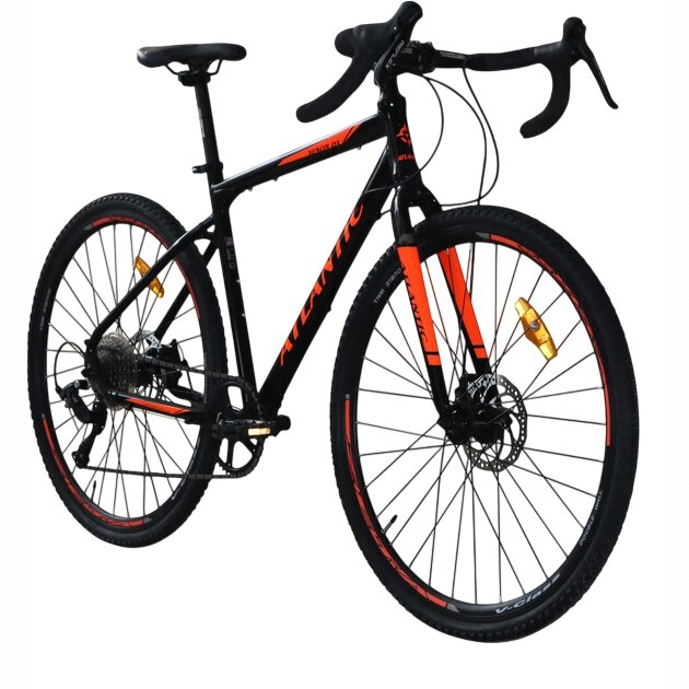 Велосипеды - Велосипед Atlantic Xenon DX 28'' L/21'' Black/Orange (5060948062275)#2