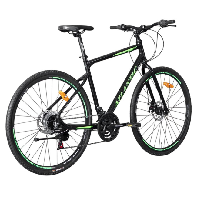 Велосипеды - Велосипед Atlantic Xyston NX 28'' M/19'' Black/Lime (5060948062305)#3