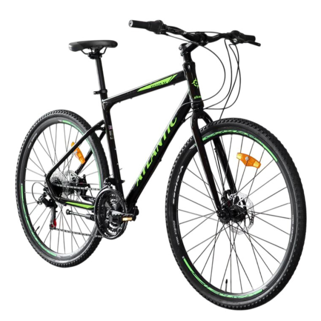 Велосипеды - Велосипед Atlantic Xyston NX 28'' L/21'' Black/Lime (5060948062312)#2