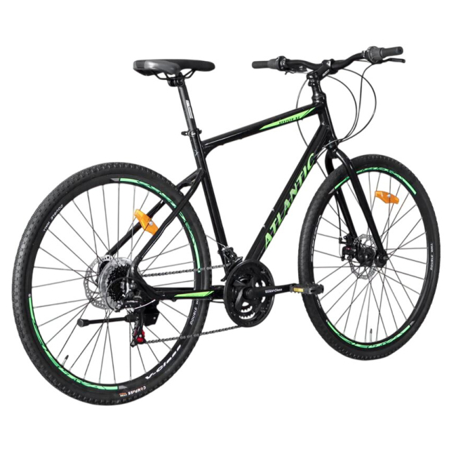 Велосипеды - Велосипед Atlantic Xyston NX 28'' L/21'' Black/Lime (5060948062312)#3