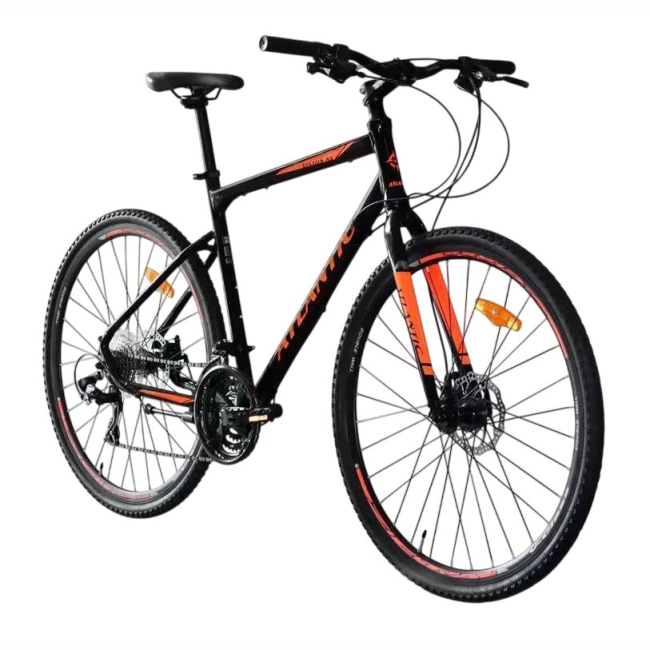 Велосипеды - Велосипед Atlantic Xyston NX Pro 28'' M/19'' Black/Orange (5060948062329)#2