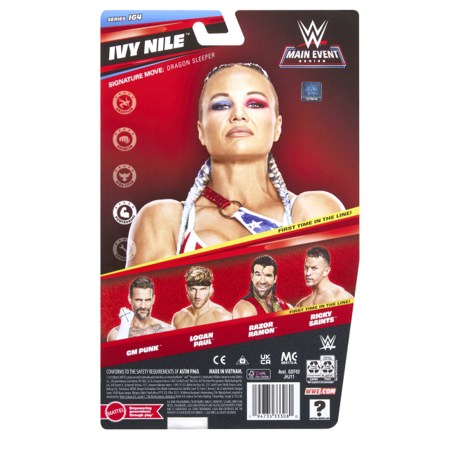 Фигурки персонажей - Игровая фигурка WWE Ivy Nile (GDF62/16)#6
