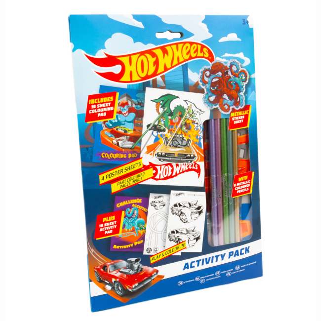 Товари для малювання - Набір для творчості Hot Wheels (60-0033)#2