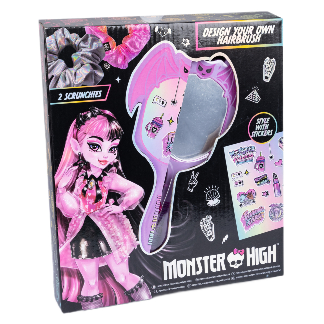 Біжутерія та аксесуари - Набір для декору щітки Monster High з аксесуарами для волосся (71-0003)#2