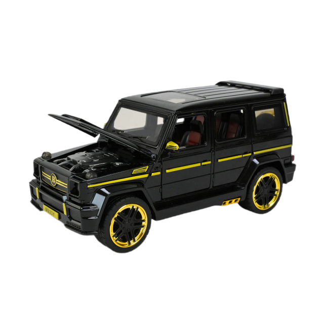 Автомодели - Автомодель Автопром Premium Mercedes-Benz G черный (AP7719)#5