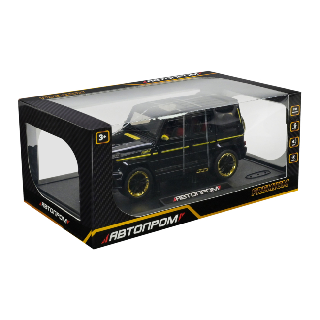 Автомодели - Автомодель Автопром Premium Mercedes-Benz G черный (AP7719)#6