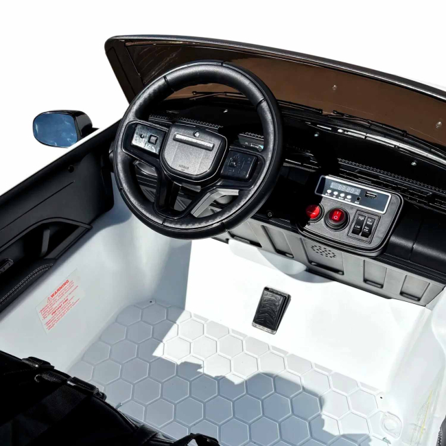 Електромобілі - Дитячий електромобіль Kidsauto Джип Range Rover Sport (BDM 0981 білий) (BDM 0981 (білий))#6