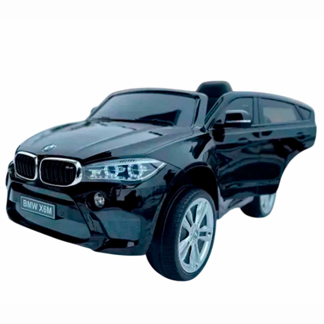 Електромобілі - Дитячий електромобіль Kidsauto Джип BMW X6M (JJ 2199 чорний) (JJ 2199 (чорний))#2