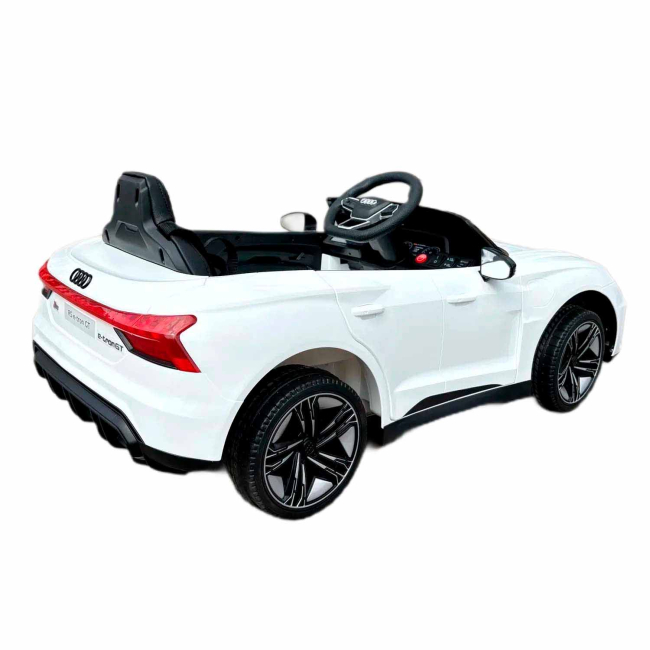 Електромобілі - Дитячий електромобіль Kidsauto Audi RS E-tron GT MP4 (QLS-6888 білий) (QLS-6888 (білий))#3