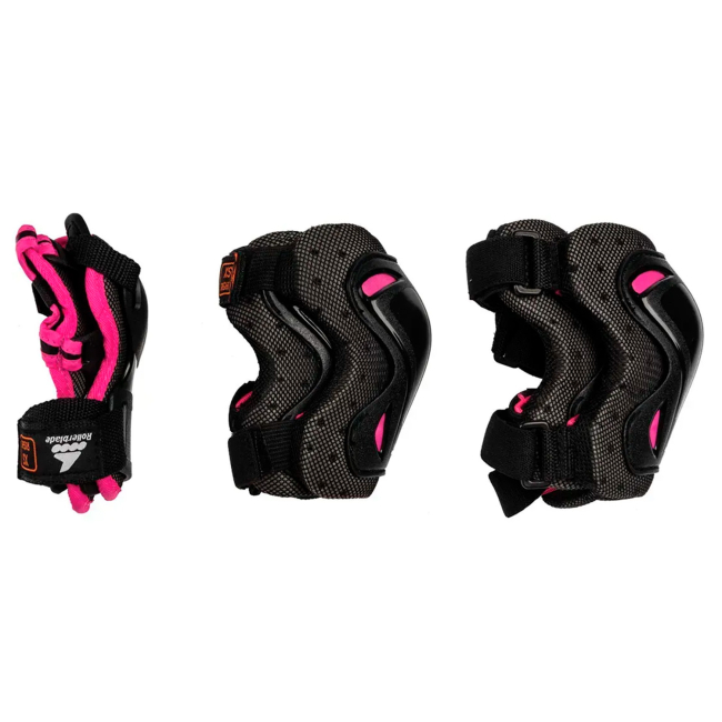 Захисне спорядження - Захисний комплект Rollerblade Skate Gear Jr чорно-рожевий XS (8050459637618)#2
