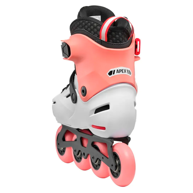 Ролики дитячі - Роликові ковзани Rollerblade Apex платиново-коралові розмір 33-36 (8059791068524)#5