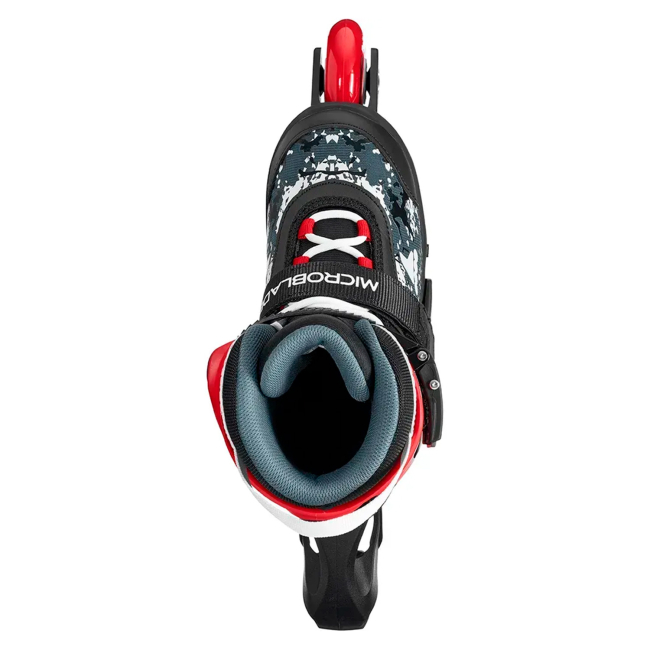 Ролики дитячі - Роликові ковзани Rollerblade Microblade SL чорно-червоні розмір 33-36.5 (8059791108237)#6