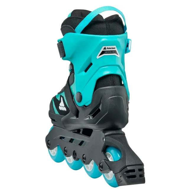 Ролики детские - Роликовые коньки Rollerblade Microblade черно-голубые размер 33-36.5 (8059791068487)#5