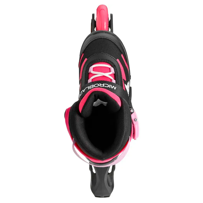 Ролики детские - Роликовые коньки Rollerblade Microblade черно-розовые размер 28-32 (8059791073245)#6