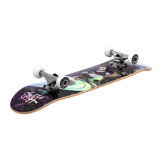 Скейтборди - Скейтборд Enuff Skully hologram mini чорний (5059028015348)#2