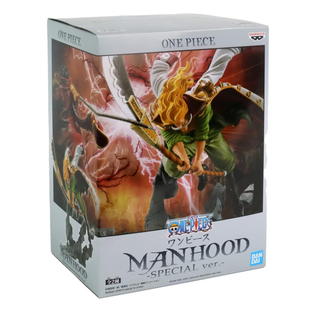 Фигурки персонажей - Фигурка Banpresto One Piece Manhood Spec Ver. B Edward Newgate (125479)#5