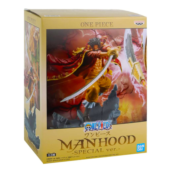 Фигурки персонажей - Фигурка Banpresto One Piece Manhood Spec Ver. A Gol D. Roger (125480)#5
