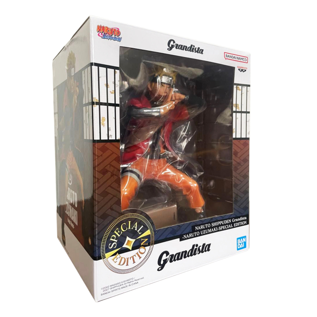 Фигурки персонажей - Фигурка Banpresto Naruto Shippuden Grandista Naruto Special Edition (125487)#4