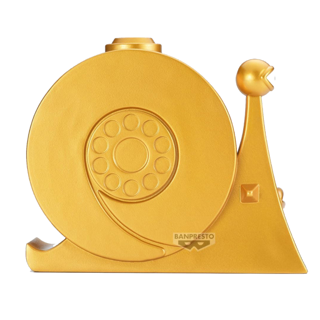 Фигурки персонажей - Фигурка Banpresto One Piece Sofvimates Golden Den Den Mushi (125488)#3