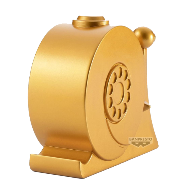 Фигурки персонажей - Фигурка Banpresto One Piece Sofvimates Golden Den Den Mushi (125488)#4