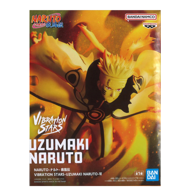 Фигурки персонажей - Фигурка Banpresto Naruto Shippuden Vibrsta Uzumaki Naruto VI (125489)#4