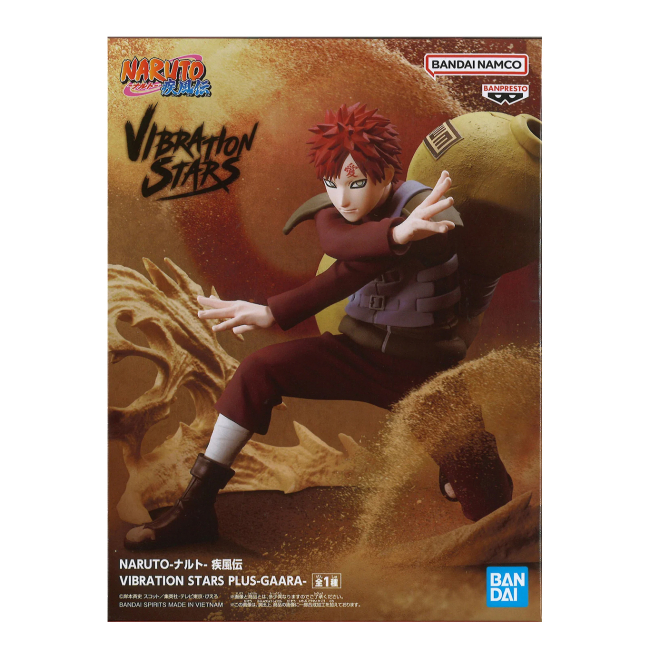 Фигурки персонажей - Фигурка Banpresto Naruto Shippuden Vibration Stars Plus Gaara (125494)#3