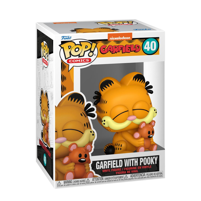 Фигурки персонажей - Фигурка Funko Pop Garfield Гарфилд с Пуки (80163)#2