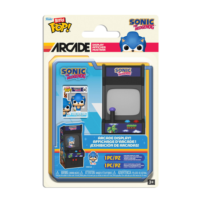 Фигурки персонажей - Игровой набор Funko Bitty Pop Arcade Sonic Еж Соник (85250)#3