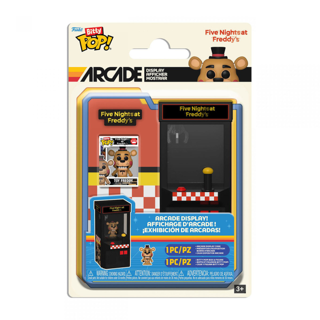 Фигурки персонажей - Игровой набор Funko Bitty Pop Arcade Five nights at Freddy's Фредди (85251)#3