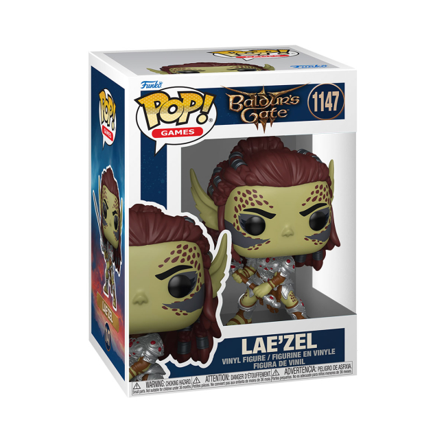 Фигурки персонажей - Фигурка Funko Pop Baldur's Gate Лаэзель с мечом (88348F)#2