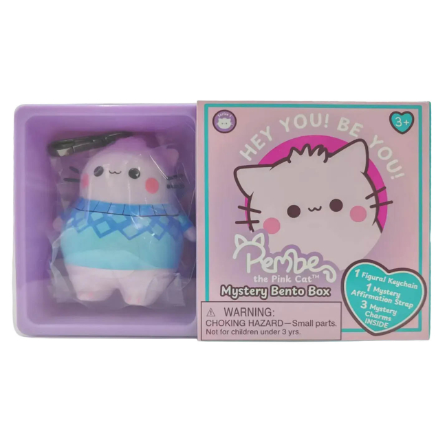 Брелоки - ​Набір брелоків Pembe The Pink Cat Рожева фантазія It's cool to be cozy блакитний (40313/1)#3