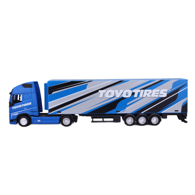 Транспорт и спецтехника - Автомодель Bburago Фура Volvo FH16 Globetrotter 750 XXL синий (18-31461/1)#3