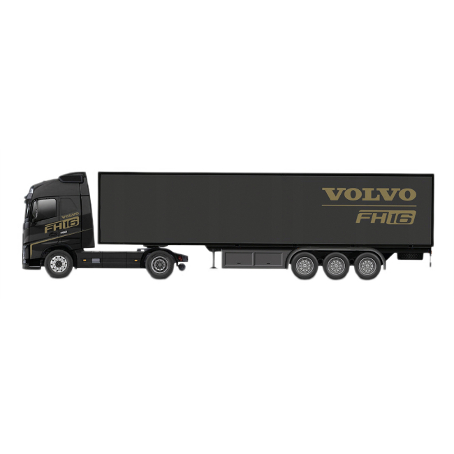 Транспорт и спецтехника - Автомодель Bburago Фура Volvo FH16 Globetrotter 750 XXL черный (18-31461/2)#3