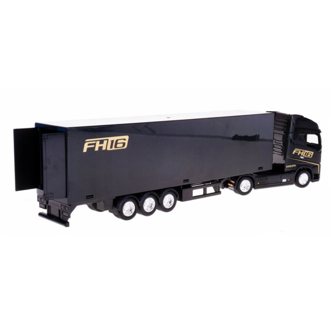 Транспорт и спецтехника - Автомодель Bburago Фура Volvo FH16 Globetrotter 750 XXL черный (18-31461/2)#4