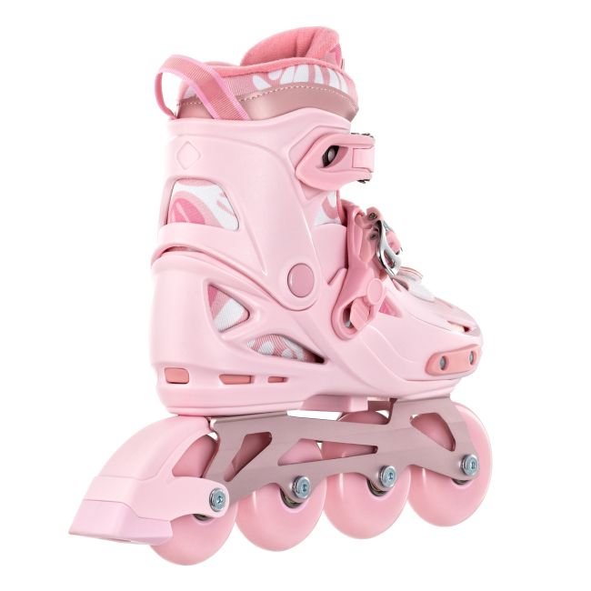 Ролики детские - Роликовые коньки 2E Lumi розовые размер 36-39 (LSW-HA36-PINK)#5