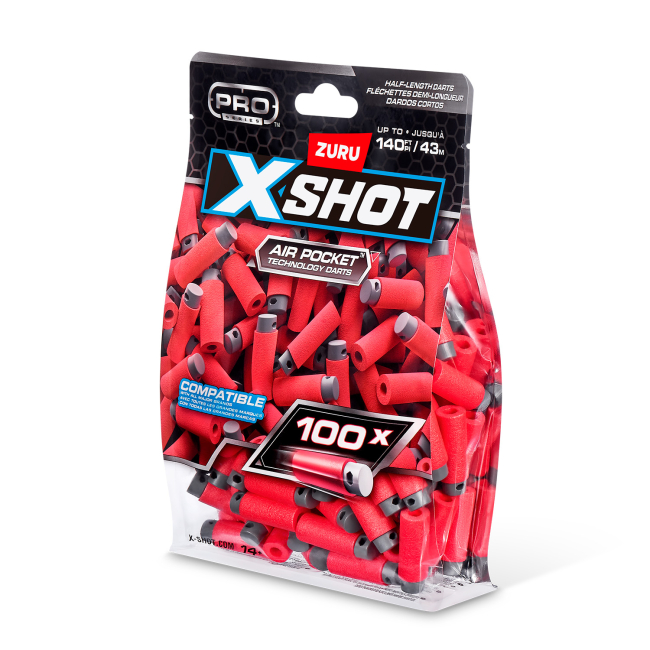 Боєприпаси - Набір патронів X-Shot Pro Series 100 штук (36601R)#2
